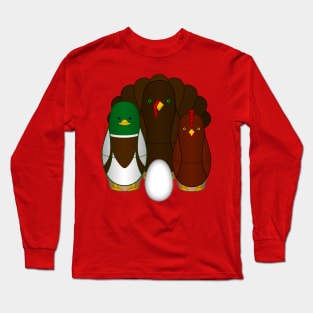 Turducken Long Sleeve T-Shirt